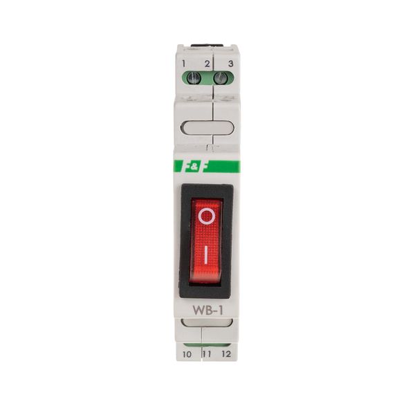 Two-position switch, red image 2