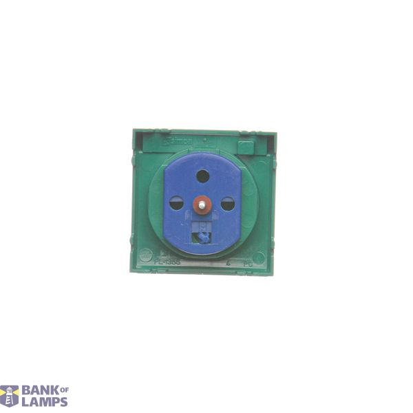 Single button for switches and push buttons, graphite mat image 1