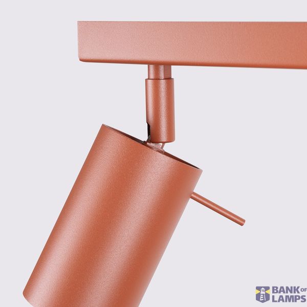 RING CEILING LAMP 3L RED OCHRE 3XGU10 image 11