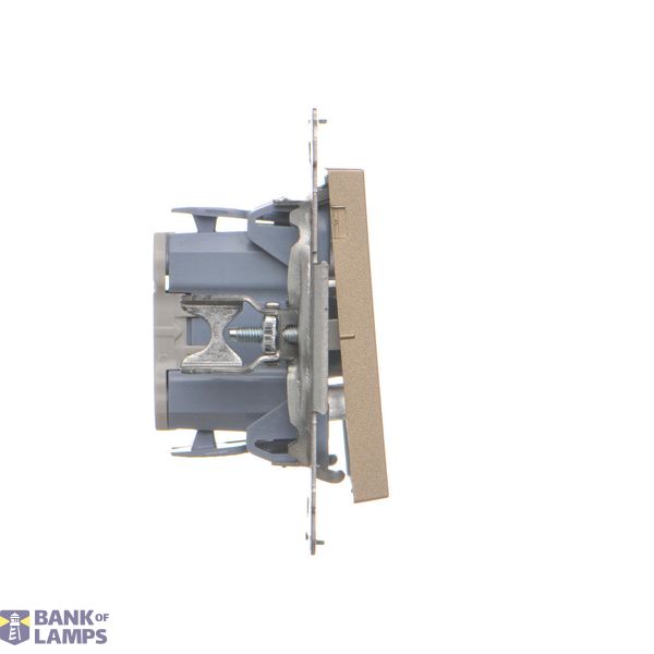SOON ON SALE, roller blind push button 1-0-2, (module), Simon 24, IP20/IP44, 10A, cashmere image 1
