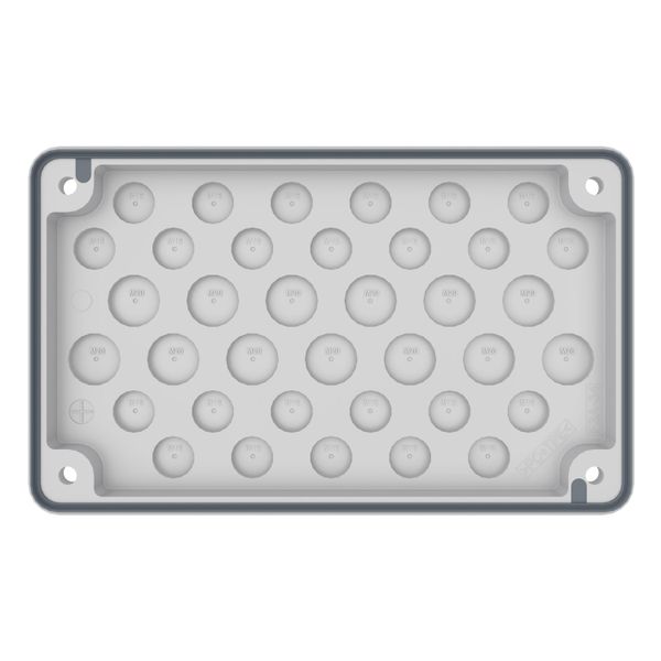 F3A-2K - Flange plate 2-component-plastic, up to IP66, metrical entries image 3