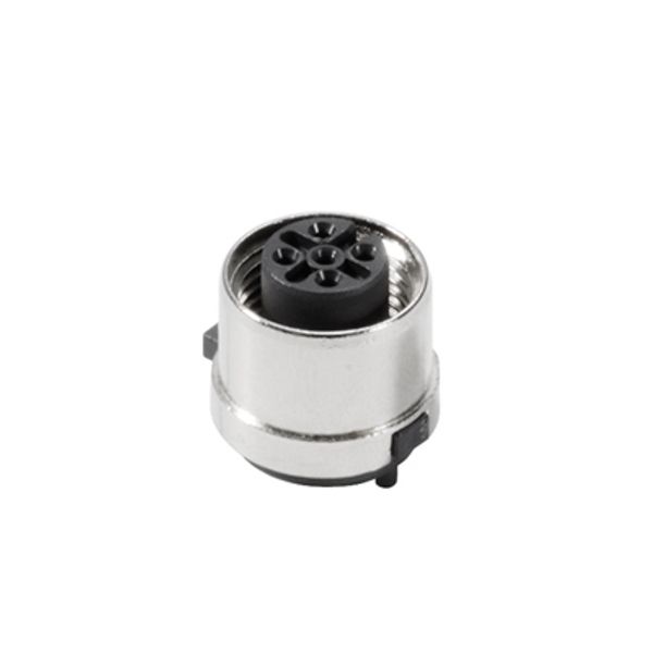 Built-in plugs, M12, Mounting thread: , Number of poles: 5, Strand / cable length: image 1