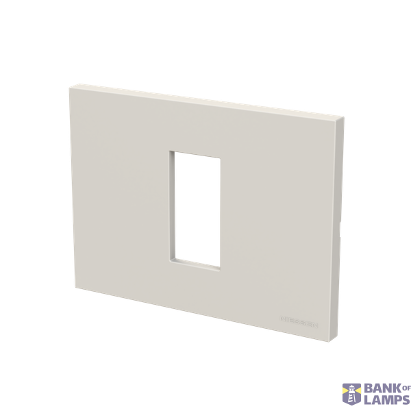 Frame - 1-gang / 1-module - Niessen logo - Basic - Dune image 2
