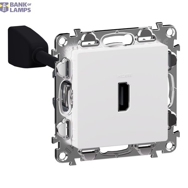 HDMI Socket Valena Life Preconnected White image 2
