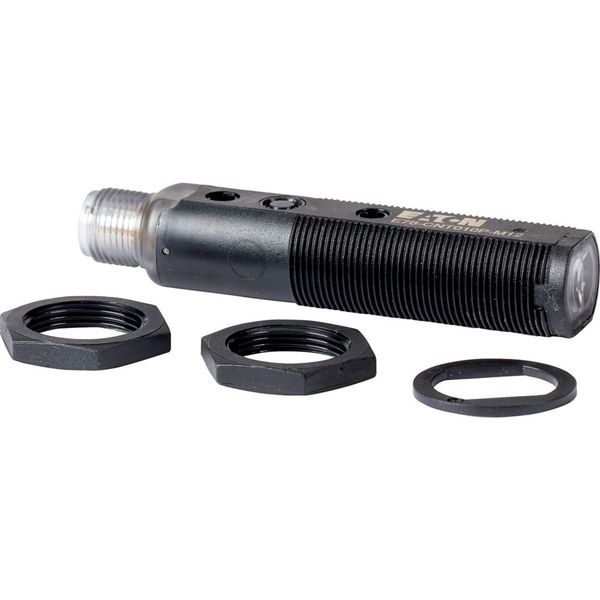 E76-CNT010N-M12 Sensor, contrast, M18, Sn=10mm, 10-30VDC, NPN, M12 image 1