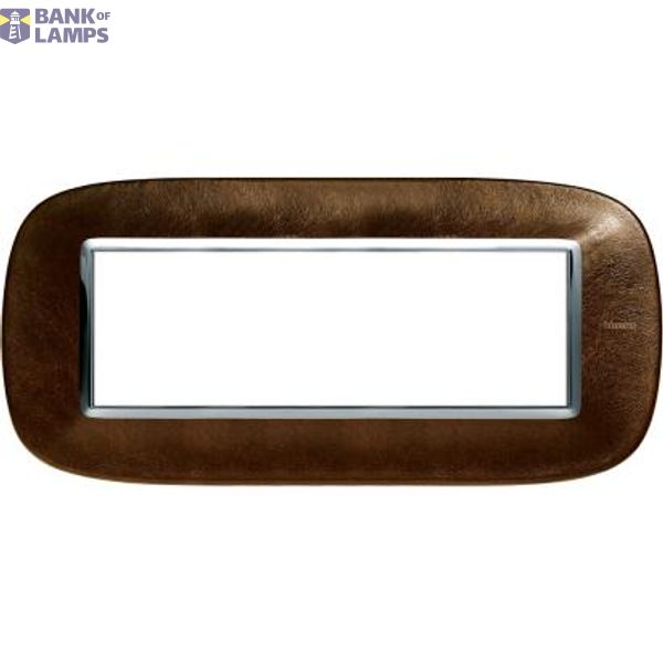 BTicino HB4806SLS Axolute - 6-module coffee plate image 1