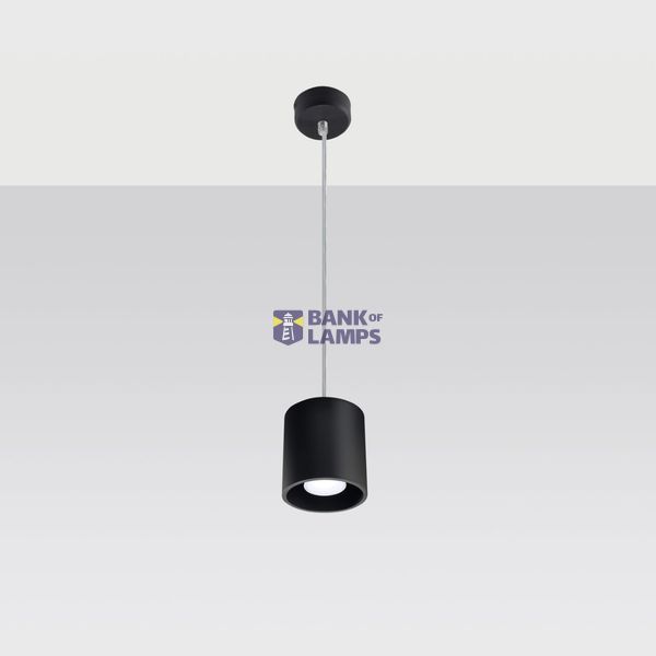 HANGING LAMP ORBIS 1 BLACK GU10 1X40W IP20 image 4