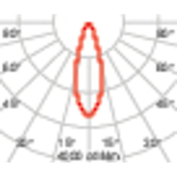 AS427 LED 40W MED. 4000K BLACK DALI image 7