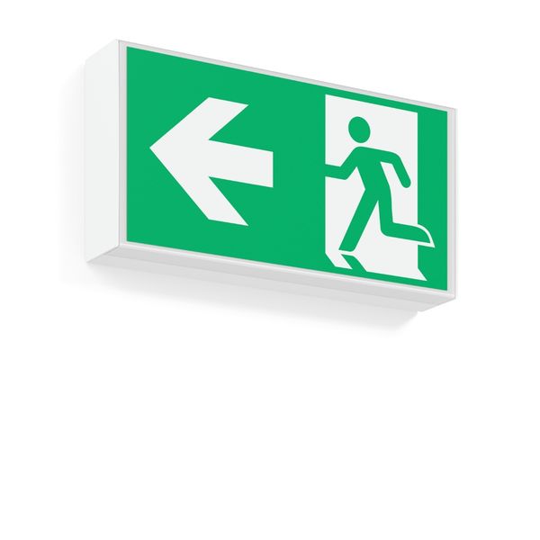 PLANADO, 3,1 W, white, on/off Wall luminaires, L 320 B 160 H 59, SBS,  image 2