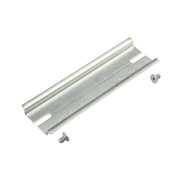 Rail, TS 35, TS 35 x 7.5, Width: 140 mm, without slot, Steel, galvanized, chromium-plated image 2