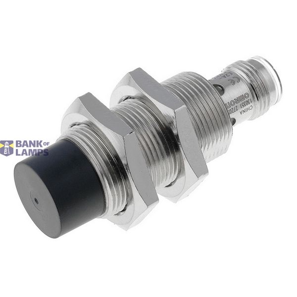 Proximity sensor, inductive, brass-nickel, short body, M18, non-shield E2A 7289M image 1