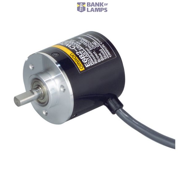 Rotary Encoder, incremental, 300ppr, 5-24 VDC, 3-phase, NPN output, 2m cable E6B27071M image 1