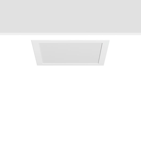 TOLEDO FLAT+ square, 13...24 W, 1650...3050 lm, 830, 840, white, on/of image 1