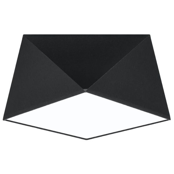 CEILING LAMP HEXA 25 BLACK E27 1X60W IP20 image 1