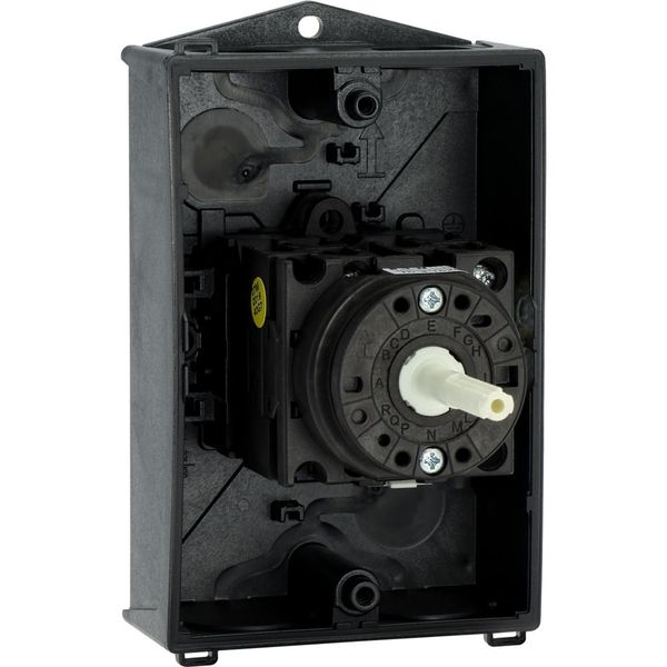 T0-3-15259/I1/SVB Main switch, T0, 20 A, surface mounting, 3 contact unit(s), 3 pole, 2 N/O, Emergency switching off function, With red rotary handle and yellow locking image 54