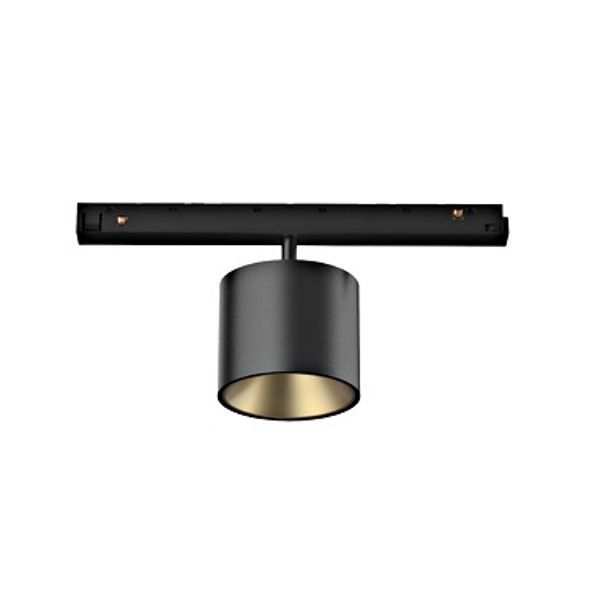 48V SPOT INSET DS 10W LF940 DALI BLACK image 1