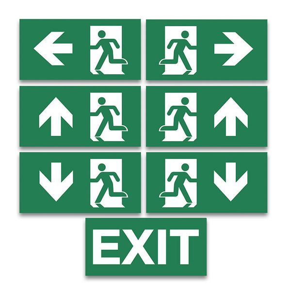 Symbols for the Shield light: right, left, down, up and EXIT image 1