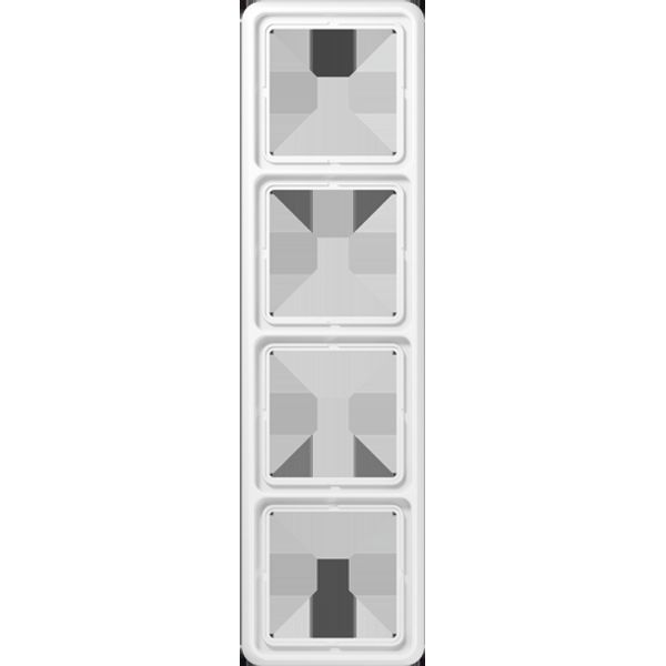 4-gang frame, white CD584WW image 3