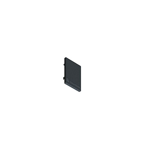 SUP2 TRACK U END PLATE BK - Cover plate image 1