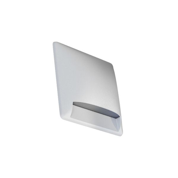 PANLUX LED lamp LEON SQUARE 4W 240lm 3000K IP65 white image 1