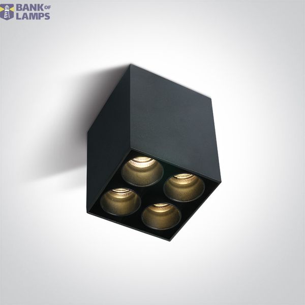 BLACK 10W WW IP20 230V DARK LIGHT image 1
