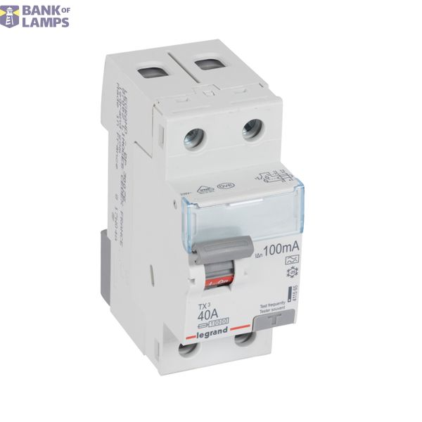 RCCB TX³ - 2P - 230 V~ - 100 mA - 40 A - A type image 2