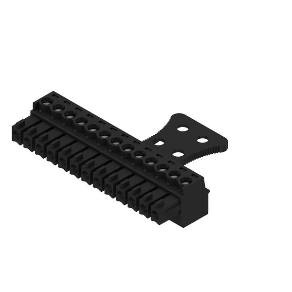 PCB plug-in connector, female plug, 3.81 mm, Number of poles: 13, 180°, Clamping yoke connection, Clamping range, max. : 1.5 mm², Box image 2