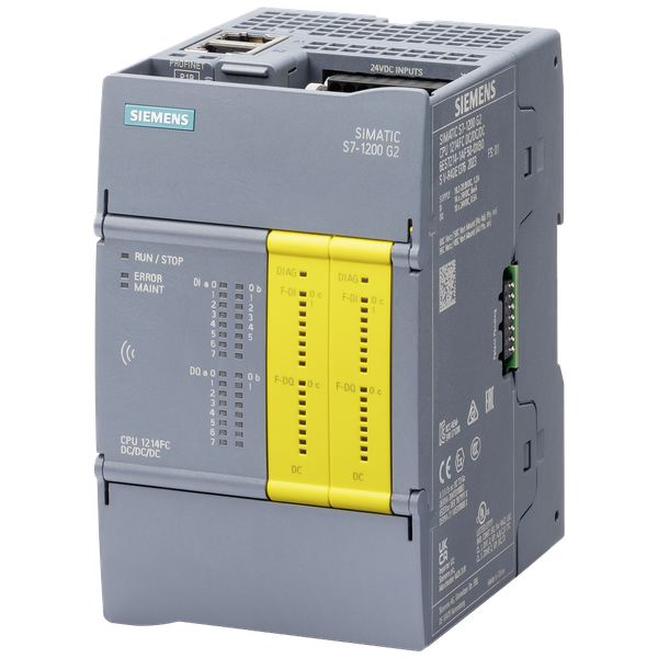 CPU 1214FC ,DC/DC/DC, 14DI/10DQ image 1