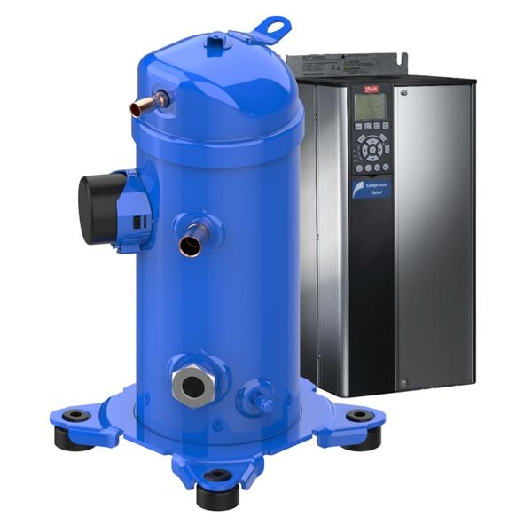 Scroll compressor, VZH028CGANB image 1