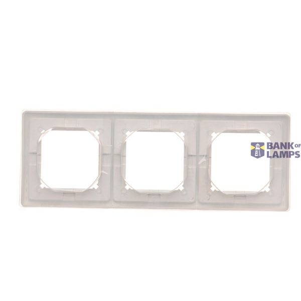 Double two-way switch without pictogram, (module), 10AX, Screw, white image 1