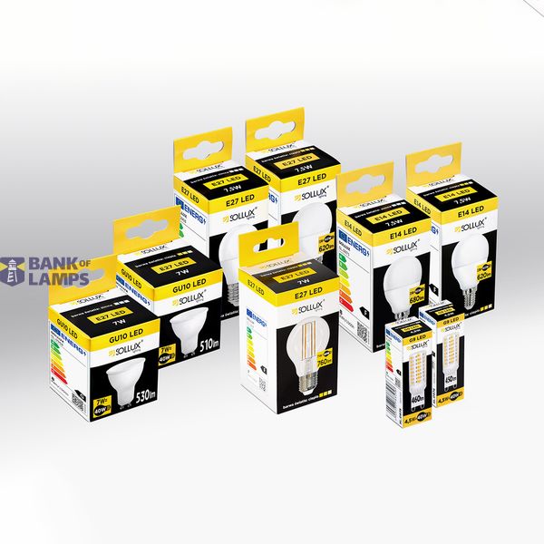 LED bulb E27 3000K 7W 760lm image 4