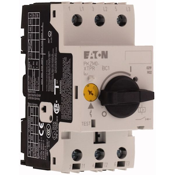PKZM0-1-T Transformer-protective circuit-breaker, 3p, Ir=0.63-1A, screw connection image 5