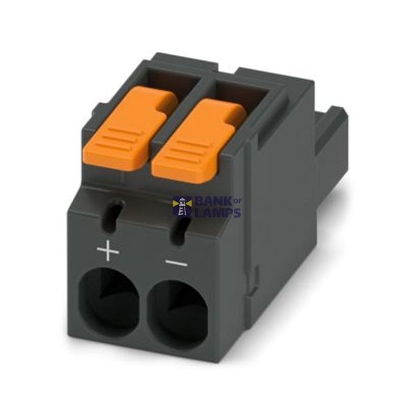 LPC 2,5/ 2-ST-5,08 BK BDWH+- - PCB connector image 1