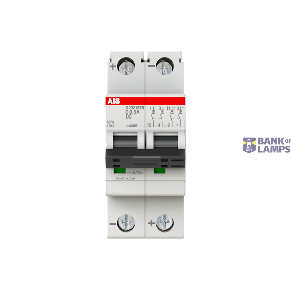 S202MTR-C0,5 DC Miniature Circuit Breaker image 1