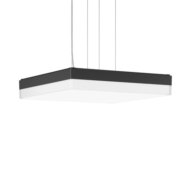 FLAT SLIM square, 27...40 W, 2900...4450 lm, 830, 840, anthracite, on/ image 1