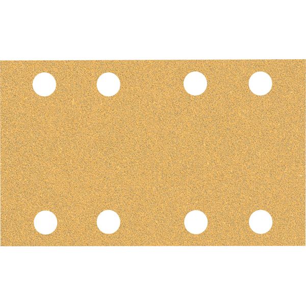 EXPERT C47 Sandpaper with 8 holes for Orbital Sanders 8 x 133 mm, G 6 1-pc image 1