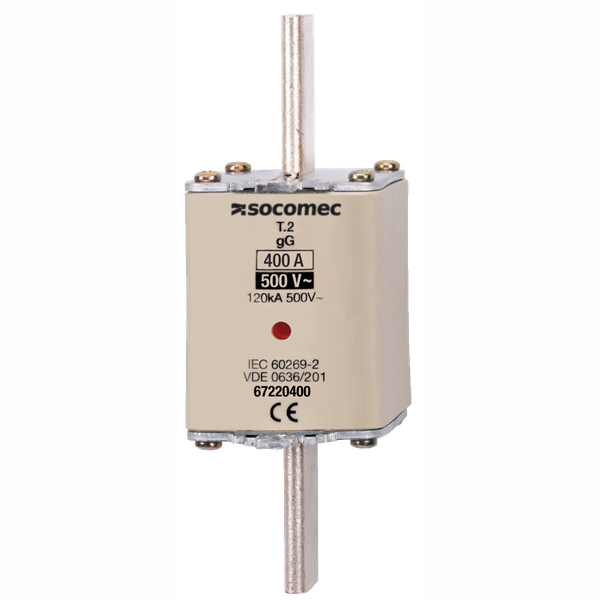 Knife blade fuse NH gG type 315A 500Vac size 4 image 1