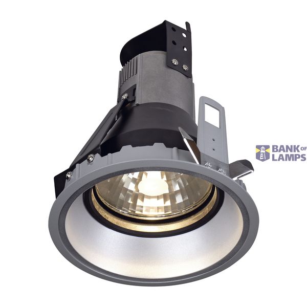DIVIS G12 downlight deep, silvergrey, max. 150W image 2