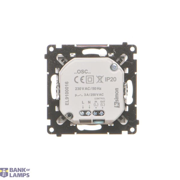 LED luminaire with motion sensor, 14V, (module), Simon 24, IP20, champagne matt, Col. temp.: 3000°K image 1