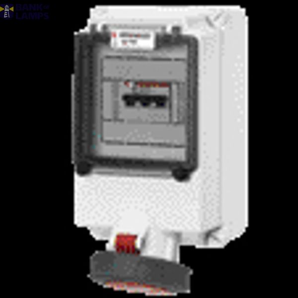 WCD 63A5P 6H400V IP67 with automatic switch image 1