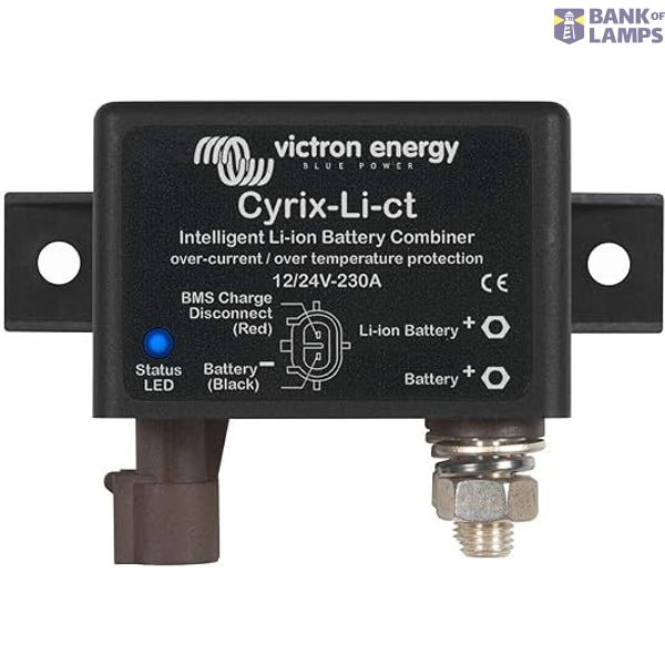 Victron Energy Battery isolators, connectors Cyrix-Li-ct 12/24V-230A intelligent batt.combiner image 1
