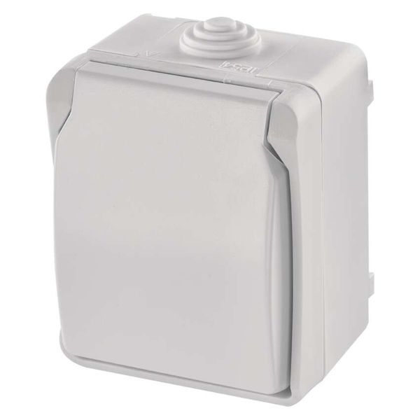 Socket (Wall-Mounted) IP54 white image 1
