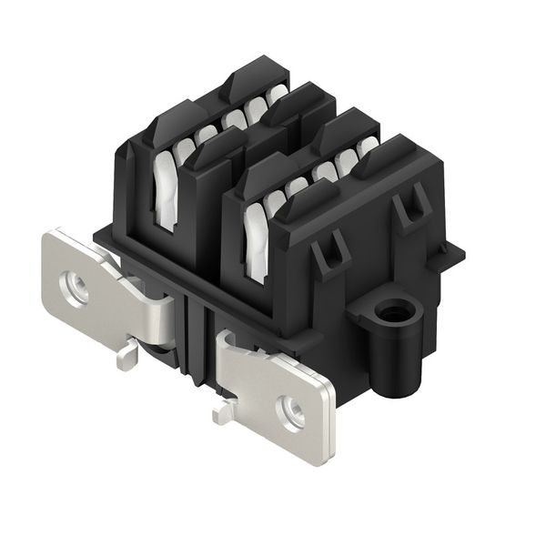 PCB plug-in connector, female header, Cable gland, Pitch in mm (P): 42.50 mm, Number of poles: 2, 90°, Box image 1