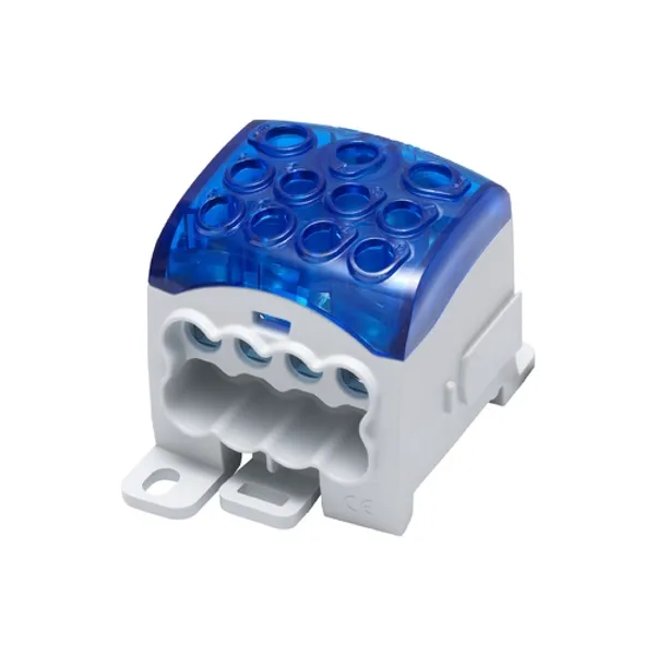 SUB 270 Universal distribution block Al/Cu 82070 SIMBLOCK blue image 2