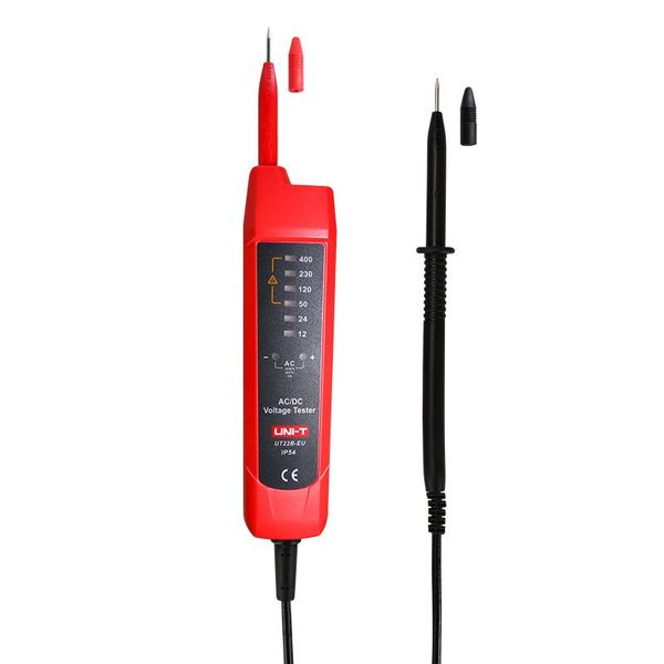 Voltage and Continuity Tester,  AC/DC voltage test : 12-400V;   Polarity detection; image 1