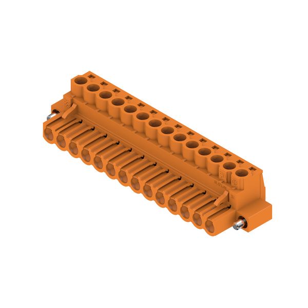 PCB plug-in connector, female plug, 5.00 mm, Number of poles: 14, 180°, Clamping yoke connection, Clamping range, max. : 4 mm², Box image 2