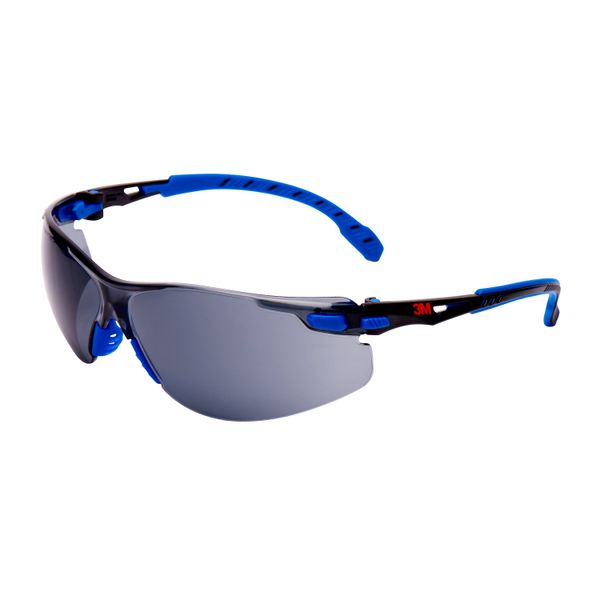 3M™ Solus™ 1000 Safety Glasses, Blue/Black frame, Scotchgard™ Anti-Fog image 2