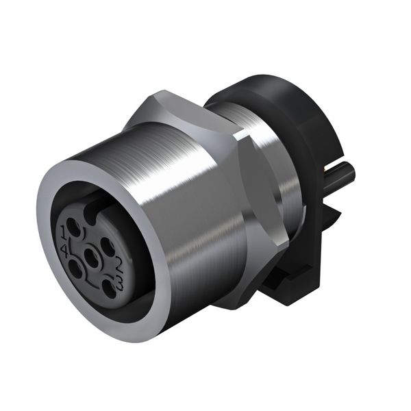 Built-in plugs, M12, Mounting thread: M 12, Number of poles: 4, Strand / cable length: image 1