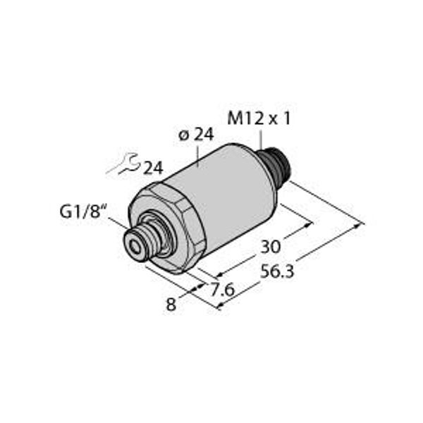 Pressure Transmitter With Voltage Output (3-Wire)   PT20R-2013-U1-H1143 image 1