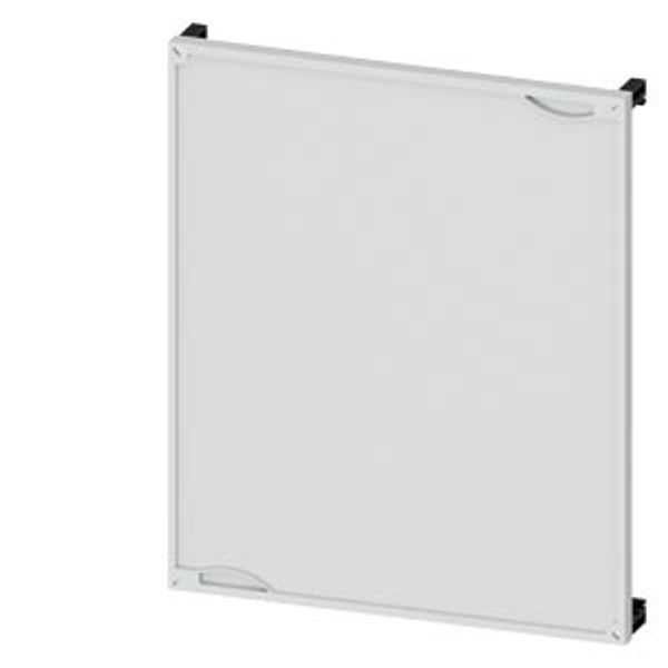 ALPHA 160 DIN, reserve section cover kit with support, RAL7035 H=600 W=500 image 2